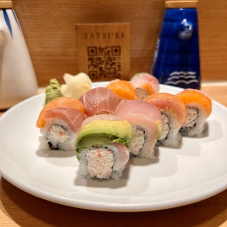 Delicious Rainbow Roll Experience